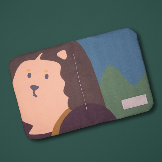 防潑水機能護照套－蒙娜麗莎(圖)